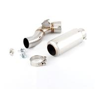Slip-on Motorcycle Exhaust Systems With Middle Link Pipe For Indian FTR 1200 Carbon 2020