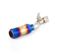 Slip-on Motorcycle Exhaust Systems With Middle Link Pipe For Indian FTR 1200 Carbon 2020