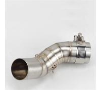 Slip-on Motorcycle Exhuast Middle Link Pipe Escape Muffler Adapter 51mm Connector For Kawasaki Z900 Z 900 A2 2020 2021 2022