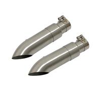 Slip On Muffler For Indian For Scout For Bobber For Sixty 15-23 Slip-On Exhaust System Short Slip Ons Mufflers With DB Killer Motorcycle Exhaust System Modified(Silver With muffler)