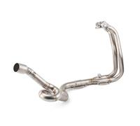 Slip On Muffler For Kawasaki For Ninja250 For Ninja300 2008-2017 Exhaust Headers Front Link Pipe Elbow Down Pipe Round 51mm Slip-on Motorcycle Exhaust Pipe(Type C)