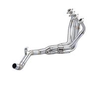 Slip On Muffler For Kawasaki For Z900 2017-2022 Motorcycle Full Systems Exhaust Real Pipe Connect Header Link Pipe Motorcycle Exhaust Pipe(Type A)