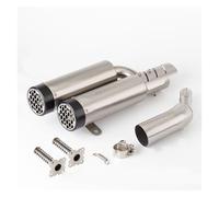 Slip On Muffler For VESPA For GTV 250 For GTV300 For GTS For SUPER 300 For SEI For GIORNI 2005-2020 Motorcycle Racing Exhaust With DB Killer Motorcycle Exhaust System Modified(A2)