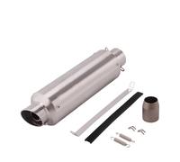 Slip On Muffler Universal Motorcycle Real Slip On Exhaust Pipe Muffler Escape Moto For R1 For R3 For R6 For CBR300 Motorcycle Exhaust Pipe(Type B)