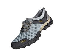 Slip On Rain Boots Men Wide, Ankle Boot Waterproof Work Boots Non-Slip Outdoor Boot Comfortable Casual Shoes Hard Wearing Walking Shoe Classical Hiking Shoes for Outdoor and Gardening Blue