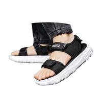 Slip on Sandals Kids Summer Sandals Open Toe Flat Cushioned Footbed Touch Anti-Slip with Adjustable Straps Beach Shoes Toddler Comfort Durable Casual Spring Summer Travelling
