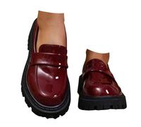 Slip-On Shoes Women's Jogging Shoes Mesh Slippers Sport Training Women's Lace-Up Lightweight Jogging Slip Shoes Breathable Running Shoes Walking Shoes Low Top Elevate Shoes, Wine Red, 5.5 UK