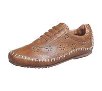 Slip On Sneakers Women Casual Shoes Slipper European American Foreign Trade Women Shoes Retro Art Hollow Non-Slip Soft Sole Ladies Single Shoes Lace Up Ladies Slippers Closed, brown, 5.5 UK