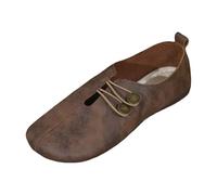Slip On Sneakers Women's Slippers Casual Shoes Independent Station Foreign Trade New Large Flat Shoes for Mothers Decoration Plain Soft Sole Medium and Older Women Shoes Women Black, Bw2, 4.5 UK