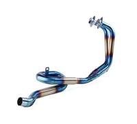 Slip On Stainless Steel Motorcycle Exhaust Middle Pipe And Front Link Full System For YAM&AHA YZF R25 R3 MT03 MT25Description(Style A)