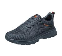 Slip On Trainers, Women's Running Shoes, Trainers, Older Shoes, Spring Same Style for Men, Women, Older Hiking Shoes, Lightweight Mum Dad Shoes, Breathable Sports Shoes, Women's Trainers, gray, 8.5 UK