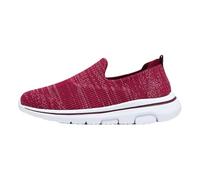 Slip On Walking Shoes Women,Ladies Laceless Casual Shoes,Hands Free Slip On Sneakers Arch,Mesh,Soft Bottom,Leisure,for Athletics Jogging Fashion Leisure Work Training