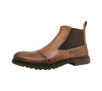 Slip-On / Zip Ankle Boots Cold Lining Business (Elegant) 325-A0U3J-3500, 6300 Cognac, 6 UK