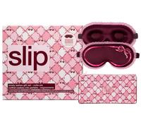 Slip - pure silk lovely lashes gift set with lace trim - cutie pie - Silk sleep masks
