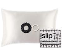 Slip - pure silk queen gift set with lace trim - charm - Silk cushion covers