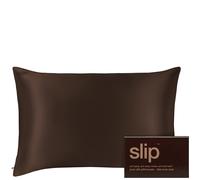 Slip - Pure Silk Queen Pillowcase - chocolate - Silk cushion covers