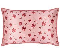 Slip Silk Pillowcase Pure Silk Queen Pillowcase With Lace Trim Emmie