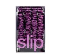 Slip Pure Silk Skinny Scrunchies - Dark Purple