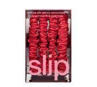 Slip Pure Silk Skinny Scrunchies - Red
