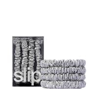 Slip Silver Skinny Silk Scrunchies Pack of Four