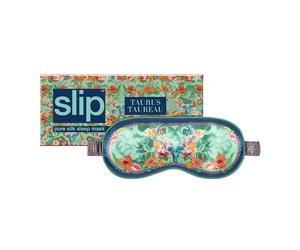 slip Pure Silk Sleep Mask - Taurus Zodiac Eye Mask for Sleeping - 100% Pure 22 Momme Mulberry Slipsilk Eye Mask - Comfortable Sleeping Mask with Elastic Band + Pure Silk Filler + Internal Liner