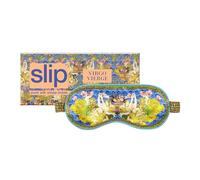 Slip Womens Blue/yellow Zodiac Graphic-print Silk Eye Mask