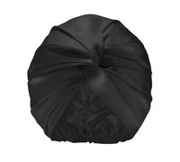 SLIP Pure Silk Turban 100% Silk Hair Bonnet Black One Size
