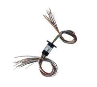 Slip ring collector ring conductive slip ring 18 channels each 2A 12.5mm outer diameter brush 360 degree rotating slip ring(MSM-12-18A)