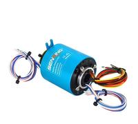 Slip Ring Rotary Union Through Bore 12 Channels 2A/5A/10A 25.4mm ID 86mm OD 72mm Length(25.4X86mm 12CH 2A)(25.4X86mm 12CH 10A)