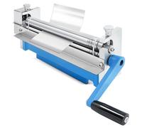 Slip Rolling Bending Machine,Metal Plate Bending Round Machine,Manual Tube Bending Machine with 2 Detachable Slip Roll Rollers,Full Sheet Bending Machine,Round Bending Device,for Steel(320mm)