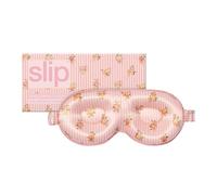 Slip Silk Contour Sleep Mask - Petal (One Size) - 100% Pure Mulberry 22 Momme Silk Eye Mask - Comfortable Sleeping Mask with Elastic Band + 100% PU Foam Filler