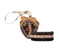 Slip - Pure Silk Skinny Scrunchie Trio Ornament - betty - Hair Ties - silk