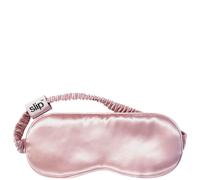 Slip Silk Pink Sleep Mask - 100% Pure Mulberry 22 Momme Slipsilk Eye Mask - Comfortable Sleeping Mask with Elastic Band + Pure Silk Filler and Internal Liner - One Size