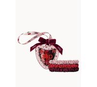 Slip - Pure Silk Skinny Scrunchie Trio Ornament - emmie - Hair Ties - silk