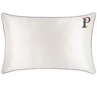 Slip - slip pure silk initial collection queen pillowcase - white - Pillow Cases - Silk