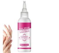 Slip Solution - 120ml Nail Brush Cleaning Liquid For Application | Manicure Tool For Women, Workshops Beauty Enthusiasts, Home Use, Salons, Students,Beginners,Competitions