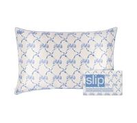 slip The Original Queen Pure Silk Pillow Case - 100% Pure 22 Momme Mulberry Silk - Queen Size Standard Pillow Case - Anti-Aging, Anti-BedHead, Anti-Sleep Crease, Bowie (20" x 30")
