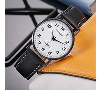 Slip Through Watch Strap Dial Quartz Bracele Casual Women's Watch (Grey, One Size)