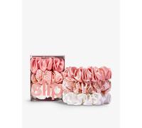 Slip Pure Silk Large Scrunchies - Petal