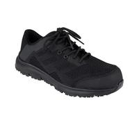 Slipbuster Safety Mesh Trainer Super Comfort Sole Black - Size 46