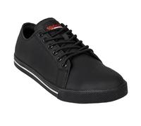 Slipbuster Footwear Slipbuster Recycled Micro-Fibre Safety Trainers Matte Black