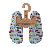 Slipfree Kids Wheels Cars Swim Shoes Size: 2-4, Colour: Multicoloured