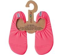 Slipfree Non-Slip Lightweight Kids Swim Shoes Neon Fuschia - - Size: M