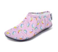 Slipfree Non-Slip Shoes for Girls and Boys. Light, Soft and Comfortable, Unisex Kids Beach Water Shoes with Protective Sole, Ideal for Holiday, Sports and Home. Sofie, Age 5-6 Years