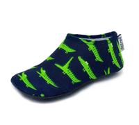Slipfree Non-Slip Shoes for Girls and Boys. Light, Soft and Comfortable, Unisex Kids Beach Water Shoes with Protective Sole, Ideal for Holiday, Sports and Home. Gator, Age 9-18 Months