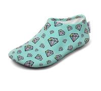 Slipfree Non-Slip Shoes for Girls and Boys. Light, Soft and Comfortable, Unisex Kids Beach Water Shoes with Protective Sole, Ideal for Holiday, Sports and Home. Titan, Age 9-18 Months