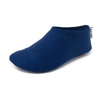 Slipfree Non-Slip Shoes for Girls and Boys. Light, Soft and Comfortable, Unisex Kids Beach Water Shoes with Protective Sole, Ideal for Holiday, Sports and Home. Navy, Age 18-36 Months