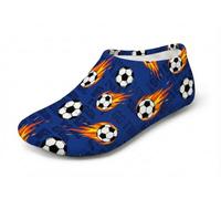 Slipfree Non-Slip Shoes for Girls. Light, Soft and Comfortable, Kids Beach Water Shoes with Protective Sole, Ideal for Holiday, Swimming and Home. Messi, Age 9-18 Months Old