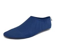 Slipfree Non-Slip Shoes for Women and Men. Light and Comfortable, Barefoot Unisex Adult Beach Water Shoes with Protective Sole. Ideal for Holiday, Sports, Swimming, Yoga and More. (Navy, Small)
