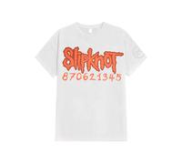 Slipknot - 20th Anniversary Card White - T-Shirt - white - S - 100% Cotton S